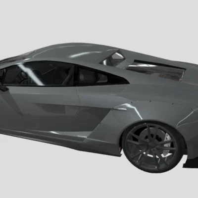 Mô hình in 3D Sport car2 thiết kế thể thao hầm hố