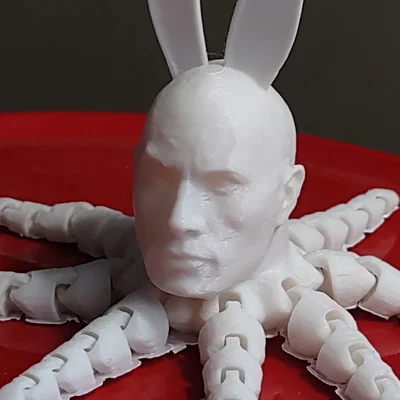 Mô hình Easter Rocktopus in 3D độc đáo cực vui nhộn