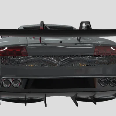 Mô hình in 3D Sport car2 thiết kế thể thao hầm hố
