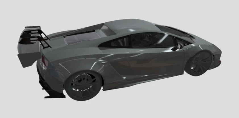 Mô hình in 3D Sport car2 thiết kế thể thao hầm hố - Image 4