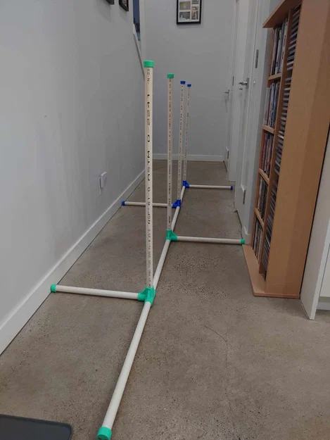 Bộ Agility Jump PVC 3/4" và Weaves gắn nam châm - Image 1