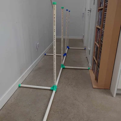 Bộ Agility Jump PVC 3/4" và Weaves gắn nam châm