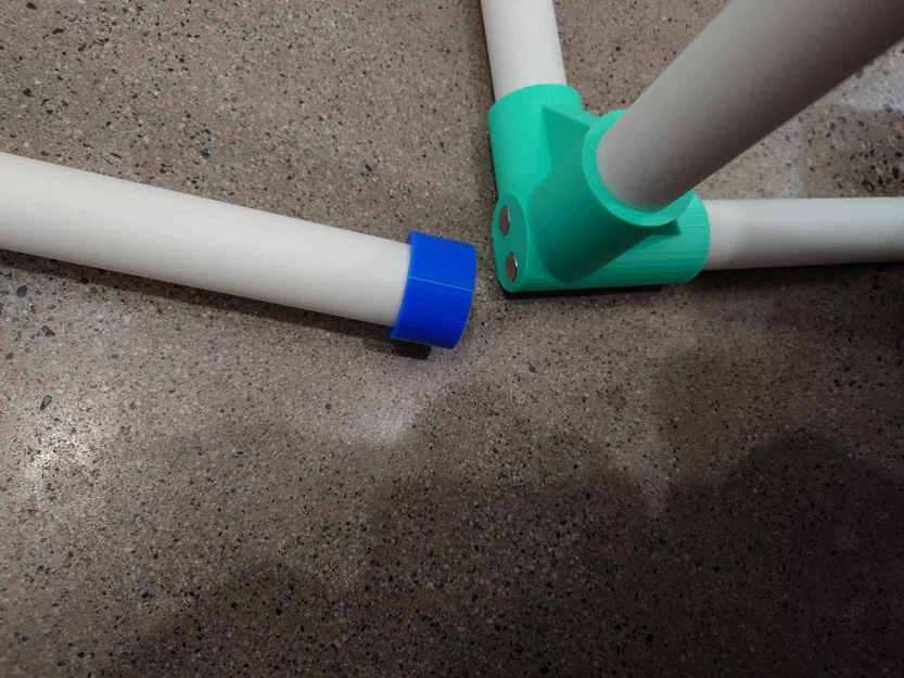 Bộ Agility Jump PVC 3/4" và Weaves gắn nam châm - Image 2