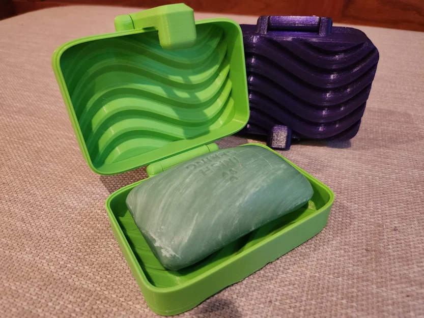 Hộp Xà Phòng Cong Chắc Chắn (Sturdy Curvy Soap Box) - Image 3