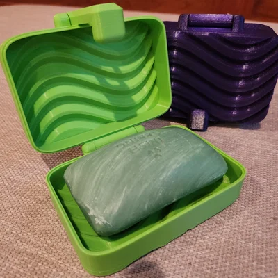 Hộp Xà Phòng Cong Chắc Chắn (Sturdy Curvy Soap Box)