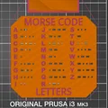 Bảng Tra Cứu Mã Morse (Morse Code Template) Đẹp Mắt Cho In 3D - Thumbnail 2