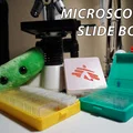Gọn Gàng Hóa Lam Kính: Hộp Lưu Trữ Microscope Slide - Thumbnail 1