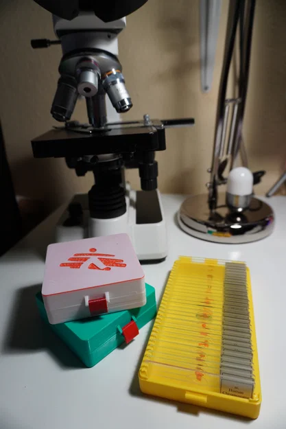 Gọn Gàng Hóa Lam Kính: Hộp Lưu Trữ Microscope Slide - Image 2