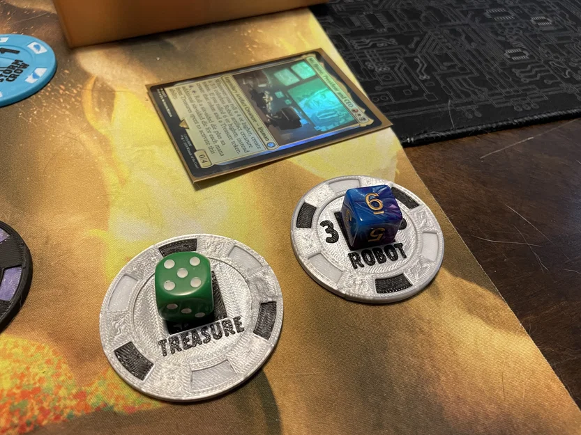 Token MTG kiểu chip poker (MTG Poker Chip Style Tokens) - Image 2
