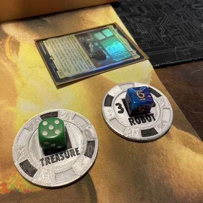 Token MTG kiểu chip poker (MTG Poker Chip Style Tokens)