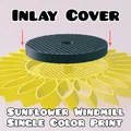 Nắp inlay cối xay gió Hoa Hướng Dương (Sunflower Windmill inlay cover) - Thumbnail 1