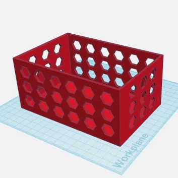 Hex Bin (Bin họa tiết lục giác)