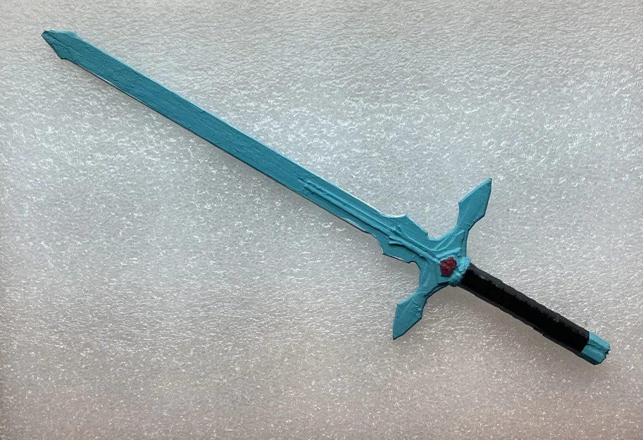 Mô hình kiếm Dark Repulsor từ Sword Art Online (Tệp STL in 3D) - Image 1