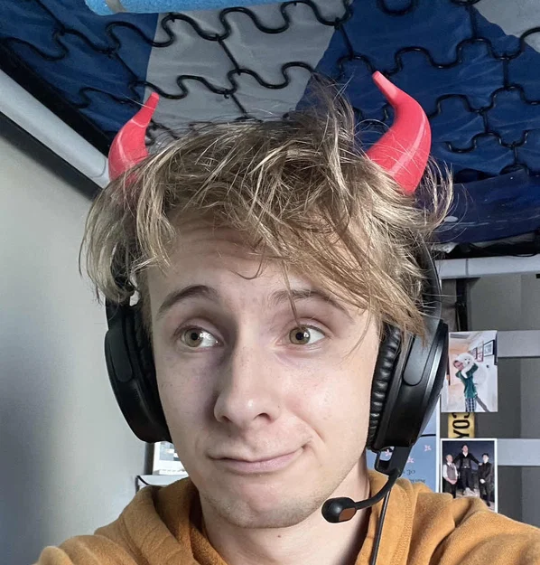 Phụ kiện sừng gắn tai nghe 3D cá tính - In 3D dễ dàng tại nhà - Image 1