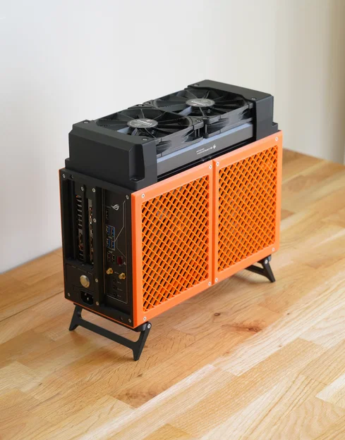 Beamcase - ngàm gắn radiator & fan ngoài V2 (50 phiên bản) - Image 3