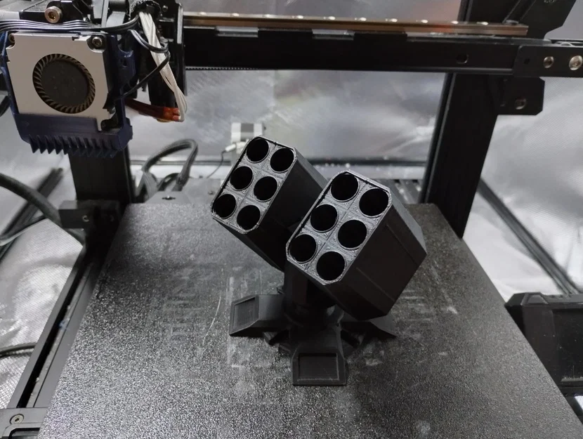 Hộp Cắm Bút Tháp Tên Lửa (Missile Turret) - Tương Thích Gridfinity - Image 2