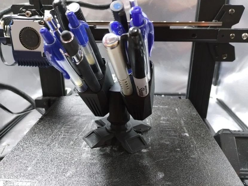 Hộp Cắm Bút Tháp Tên Lửa (Missile Turret) - Tương Thích Gridfinity - Image 4