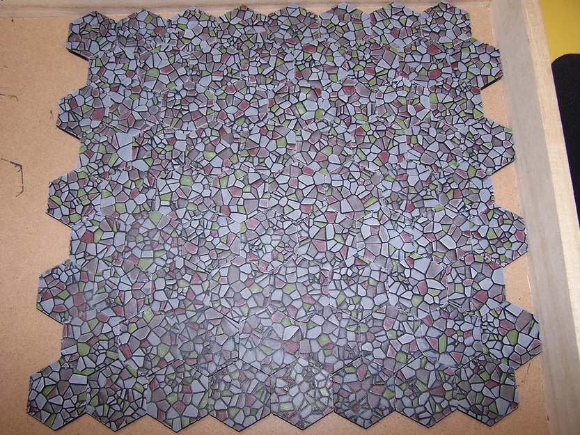 Gạch Nền Đá (Rocky Floor Tiles) Maghex cho Gloomhaven/Frosthaven & D&D - Image 1