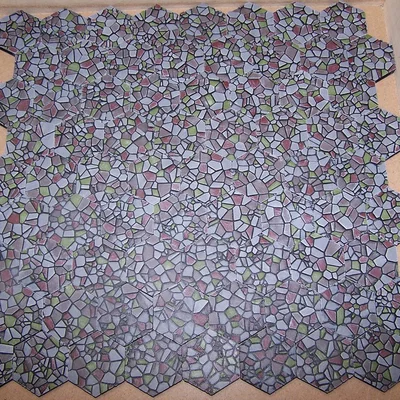 Gạch Nền Đá (Rocky Floor Tiles) Maghex cho Gloomhaven/Frosthaven & D&D