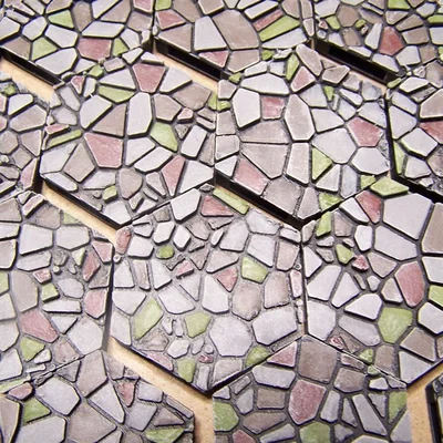 Gạch Nền Đá (Rocky Floor Tiles) Maghex cho Gloomhaven/Frosthaven & D&D