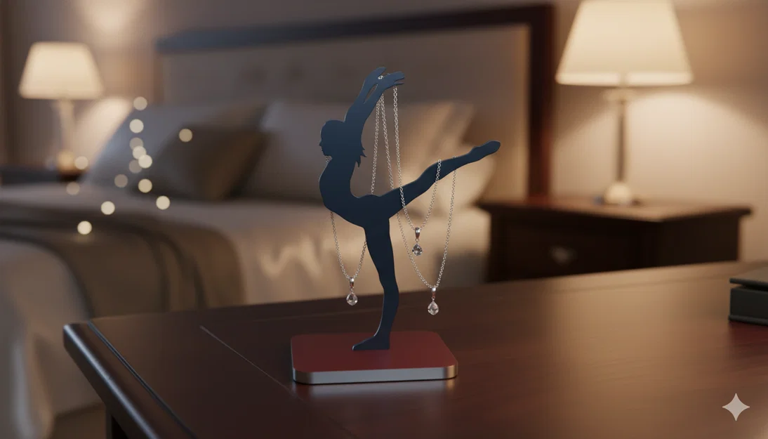 Dancing Rings: Giá Đỡ Nhẫn Ballerina In 3D Một Mảnh - Image 1