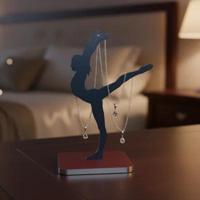 Dancing Rings: Giá Đỡ Nhẫn Ballerina In 3D Một Mảnh