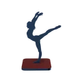 Dancing Rings: Giá Đỡ Nhẫn Ballerina In 3D Một Mảnh - Thumbnail 2