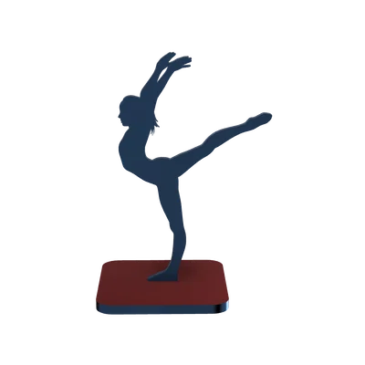 Dancing Rings: Giá Đỡ Nhẫn Ballerina In 3D Một Mảnh