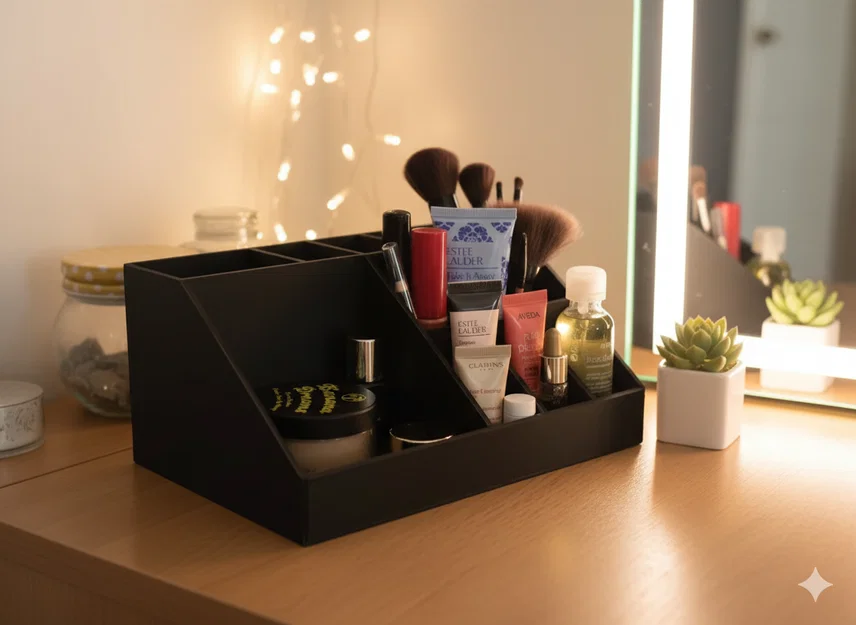 In & Sắp Xếp: Giải pháp kệ lưu trữ makeup in 3D đẹp và gọn - Image 2
