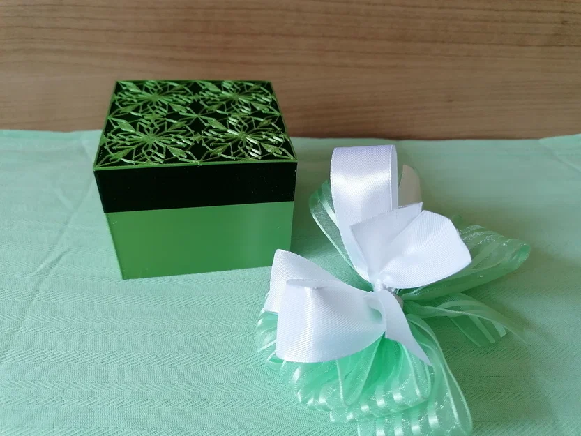Hộp quà trang trí – 2 phiên bản (ornamental gift box - two variations) - Image 2