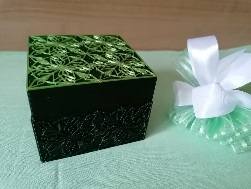 Hộp quà trang trí – 2 phiên bản (ornamental gift box - two variations) - Image 4