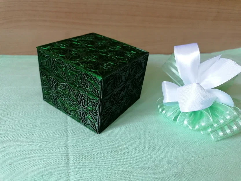 Hộp quà trang trí – 2 phiên bản (ornamental gift box - two variations) - Image 8
