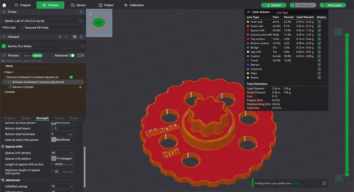 Dụng cụ chỉnh preload giò Shimano Hollowtech II (Crank Preload Adjuster) - Image 4