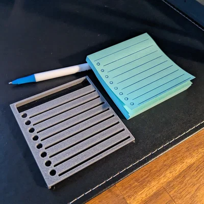 Khuôn mẫu in 3D kẻ bảng ghi chú To-Do List tiện lợi