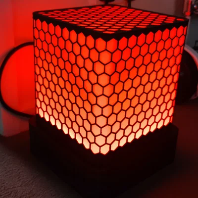 Hexa Glow: Đèn LED in 3D dễ in, dễ lắp ráp