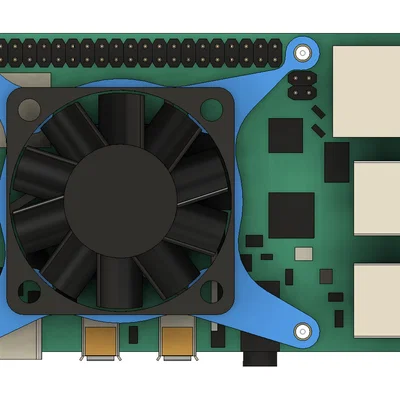 Giá đỡ quạt Raspberry Pi cho insert đồng M3