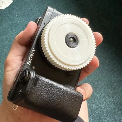 Ngàm lens DIY từ disposable camera cho Sony E-Mount - VOČKO