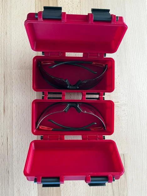 Hộp đựng kính bảo hộ Milwaukee Rugged Safety Glasses Case - Image 4