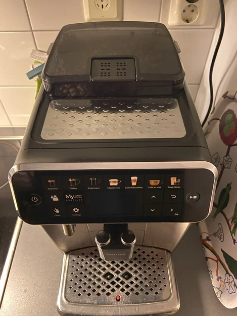 Nắp đậy ngăn cà phê bột cho máy pha Philips LatteGo 5400/4600 - Image 6