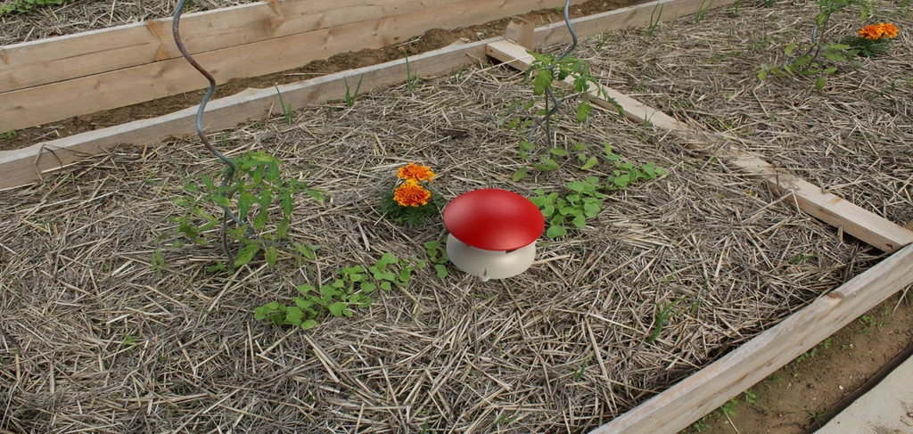 Bẫy sên hình nấm (Mushroom slug trap / Piège à limaces Champignon) - Image 1