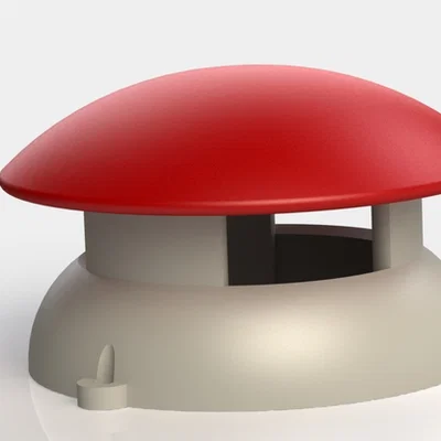 Bẫy sên hình nấm (Mushroom slug trap / Piège à limaces Champignon)