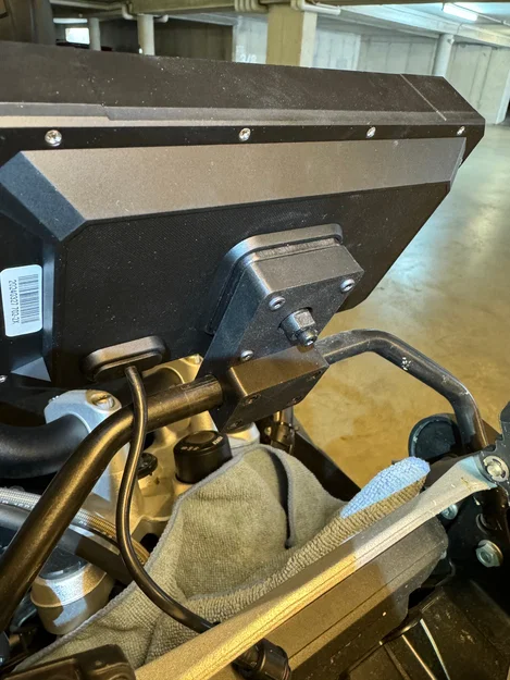 Giá đỡ Carpuride W702/W502 cho bracket 12mm (vd: BMW R1250GS) - Image 3