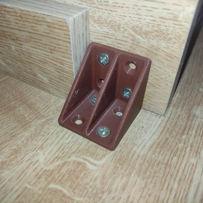 Ke góc gia cố bàn gỗ (Bracket) in 3D chắc chắn, tiện lợi