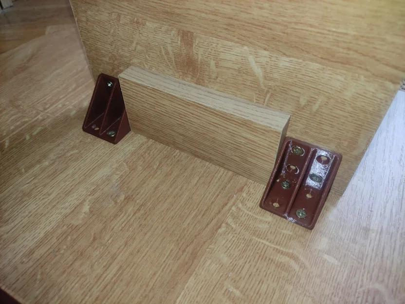 Ke góc gia cố bàn gỗ (Bracket) in 3D chắc chắn, tiện lợi - Image 2