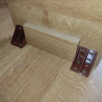 Ke góc gia cố bàn gỗ (Bracket) in 3D chắc chắn, tiện lợi