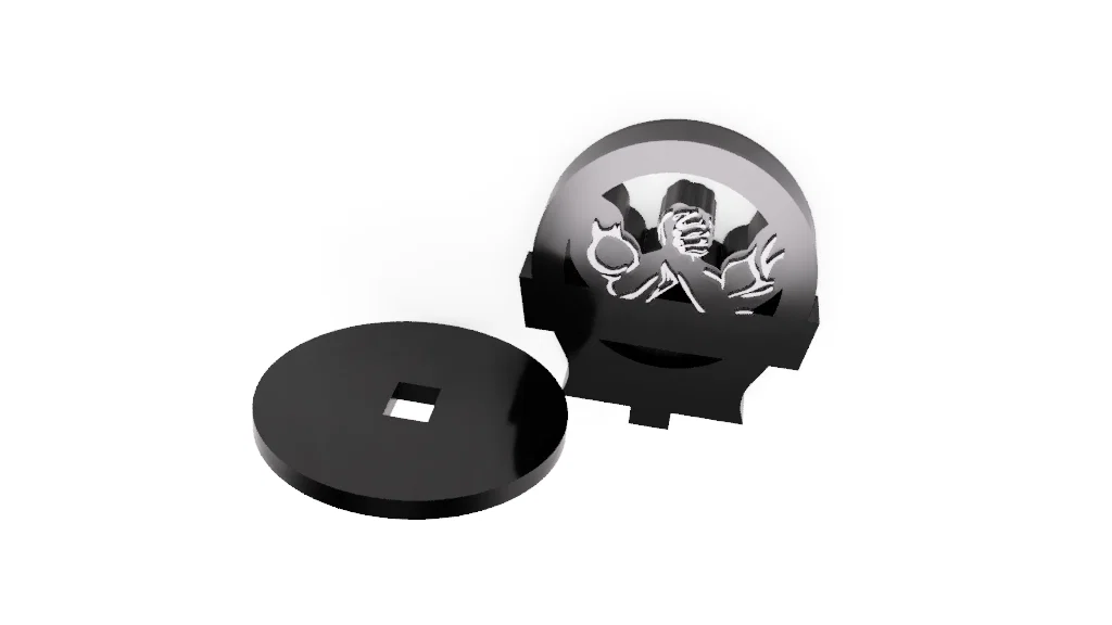 Mô hình 3D Cúp vật tay (Arm Wrestling Trophy) lắp ráp thông minh - Image 2