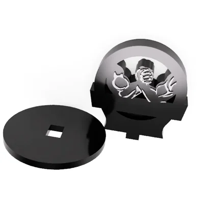 Mô hình 3D Cúp vật tay (Arm Wrestling Trophy) lắp ráp thông minh