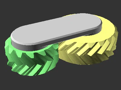 Gear fidget in-place (print-in-place) – bánh răng fidget in liền khối - Image 3