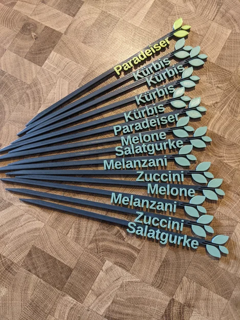 Nhãn Cây Kiểu Dáng Đẹp (Stylish Plant Labels) - Image 1