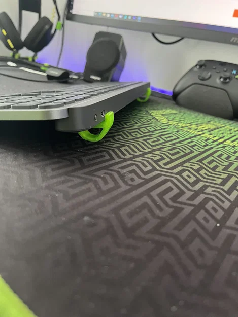 Chân đế nâng bàn phím Logitech MX Keys (Low Feet/Legs) in 3D - Image 1